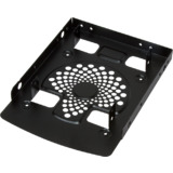LogiLink einbaurahmen für 2,5" Festplatten, zweifach,schwarz