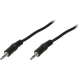 LogiLink Audiokabel, 2 x 3,5 mm Klinkenstecker, 1 m