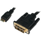 LogiLink mini HDMI Kabel, mini HDMI - DVI-D, 1,0 m, schwarz