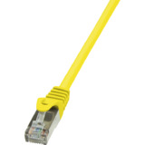 LogiLink Patchkabel, Kat. 5e, F/UTP, 1,0 m, gelb