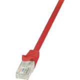 LogiLink Patchkabel, Kat. 5e, U/UTP, 3,0 m, rot