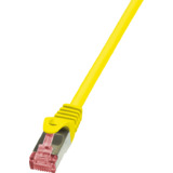 LogiLink Patchkabel, Kat. 6, S/FTP, 0,25 m, gelb