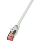 LogiLink Patchkabel, Kat. 6, S/FTP, 3,0 m, grau