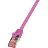 LogiLink Patchkabel, Kat. 6, S/FTP, 5,0 m, pink