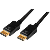 LogiLink aktives DisplayPort Anschlusskabel, schwarz, 20 m
