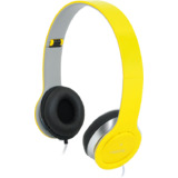 LogiLink headset High Quality, faltbar, gelb