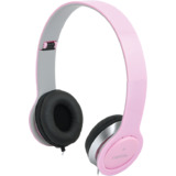 LogiLink headset High Quality, faltbar, pink