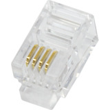 LogiLink rj10 Stecker fr Flachbandkabel, ungeschirmt