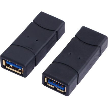 LogiLink USB 3.0 Adapter, USB-A Kupplung - USB-A Kupplung