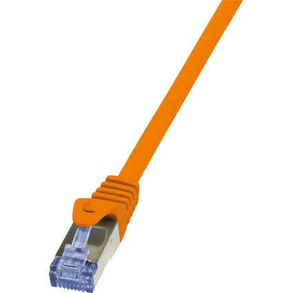 LogiLink Patchkabel, Kat. 6A, S/FTP, 1,5 m, orange