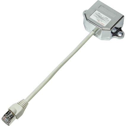 LogiLink RJ45 T-Adapter, 1:1 parallel geschaltet