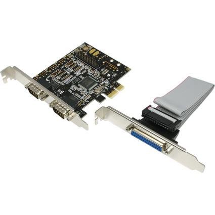 LogiLink Seriell/Parallel PCI-Express Karte