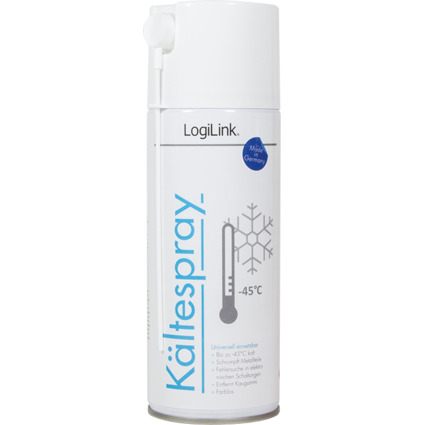 LogiLink Kltespray, farblos, 400 ml Spraydose