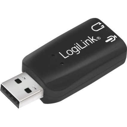 LogiLink USB 2.0 Audioadapter, 5.1 Soundeffekt