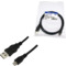 LogiLink USB 2.0 Kabel, USB-A - USB-B Micro Stecker, 1,8 m