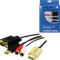 LogiLink HDMI auf VGA/Audio Konverter, 2,0 m, schwarz