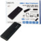 LogiLink M.2 SATA Festplatten-Gehuse, USB 3.1, schwarz