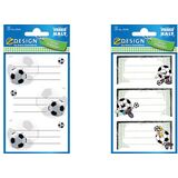 AVERY zweckform Z-Design buchetiketten "Fuballtor"