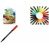 SAKURA pinselstift Koi coloring Brush Blender