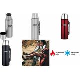 THERMOS isolierflasche STAINLESS KING, 1,2 Liter, dunkelblau