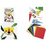 folia Glanzpapier-Bastelheft, 230 x 250 mm, 12 Blatt