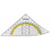 WESTCOTT Geodreieck, Hypotenuse: 140 mm, flexibel