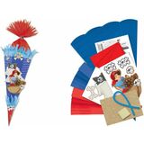 Trend Creativ Bastelset Schultute Star Schulbedarf Motiv Sterne