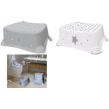 keeeper kids Tritthocker igor /"stars/" zweistufig grau mit Aufdruck