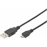 DIGITUS usb 2.0 Anschlusskabel, usb-a - micro USB-B, 1,0 m