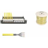 DIGITUS Installationskabel, Kat. 7A, S/FTP, 500 m, simplex
