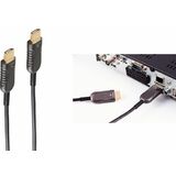 shiverpeaks basic-s AOC-HDMI Kabel, 4K, schwarz, 15 m