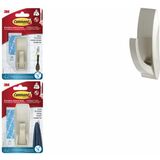3M command Metall-Badhaken "Modern", Gre: M, silber