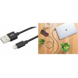 ANSMANN daten- & Ladekabel, apple-lightning - USB-A, 120 cm