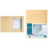 EXACOMPTA aktenmappe SUPER, din A4, gelb