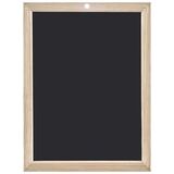 Wonday Schreibtafel, blanko, (B)260 x (H)340 mm, schwarz