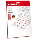 Kores Universal-Power-Etiketten, 105 x 148,5 mm, wei