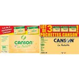 CANSON zeichenpapier "C"  Grain, din A4, 2er Set