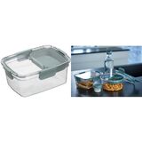 plast team Lunchbox lyon To-Go, PP/Tritan, 1,5 L, grau