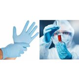 HYGOSTAR untersuchungs-handschuh SAFE VIRUS, L, blau