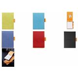 RHODIA notizblock No. 12, 84 x 130 mm, liniert, saphirblau