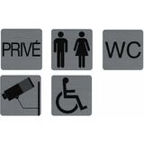 EXACOMPTA hinweisschild "Priv"