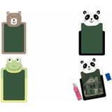 agipa apli Kreidetafel schwarz in tierform sortiert