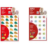 APLI kids Sticker "Bltter", Kleinpackung