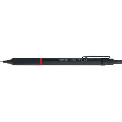 rotring Feinminenstift rapid PRO SCHWARZ, 0,7 mm