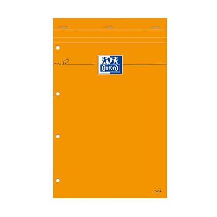 Oxford Notizblock, 210 x 315, liniert - mit Rand, 80 Blatt