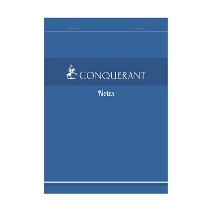 CONQUERANT SEPT Notizblock Notes, kariert, DIN A5