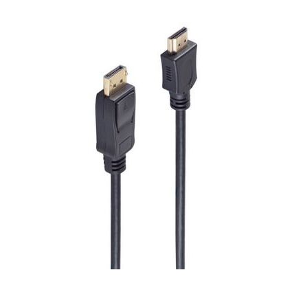 shiverpeaks BASIC-S Displayport - HDMI Kabel, 10,0 m