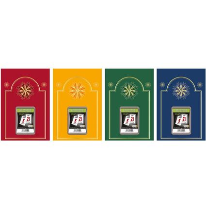 LECAS Calendrier éphéméride, bloc neutre, fond Skytos, 2024 100771949