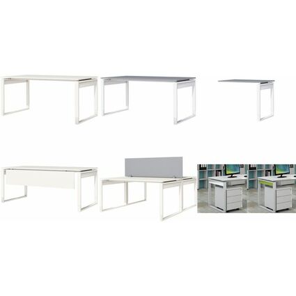 Kerkmann Schreibtisch Fresh B 1 200 X T 800 Mm Weiss 3614 Bei Www Officeb2b Ch Gunstig Kaufen