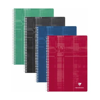 Clairefontaine Spiralheft, DIN A4, 90 Blatt, liniert